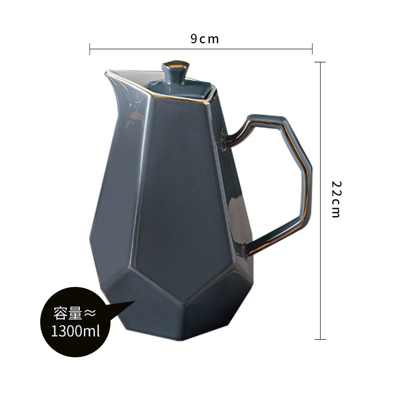 陶瓷杯子套装家用客厅下午茶陶瓷茶具轻奢茶杯套装杯具乔迁结婚