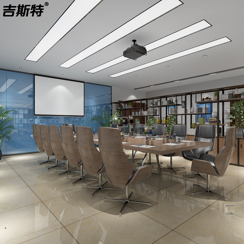 嵌入式LED长条灯 简约现代超薄办公室平板灯客厅卧室用