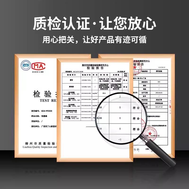 一次性的碗食品级无盖带盖子商用冰粉打包碗饭碗塑料圆形打包盒餐