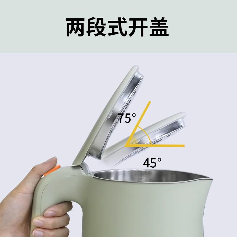 Grelide/格来德 D3215K双层保温304不锈钢一体恒温电热水壶烧水壶