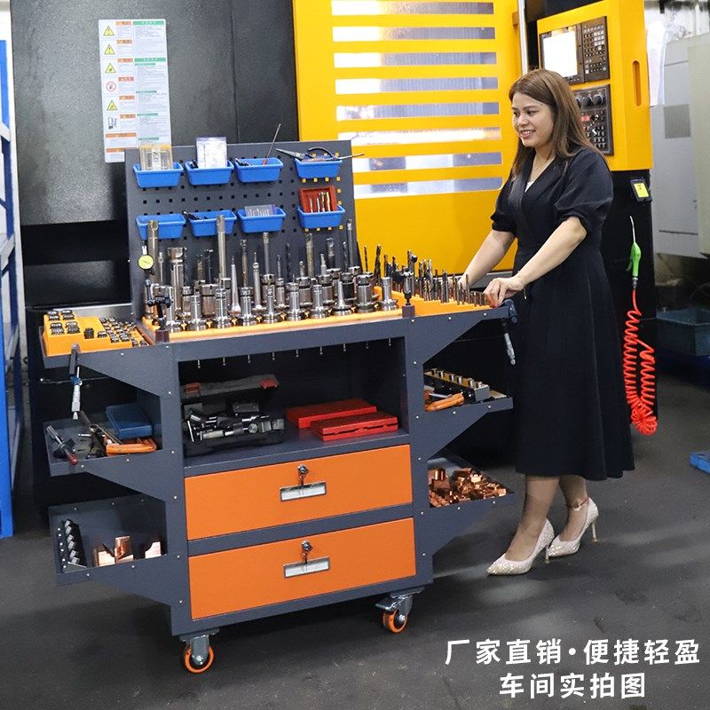 数控工具柜cnc加工中心工作台bt40刀具架操作台HSK63锁刀座工作台