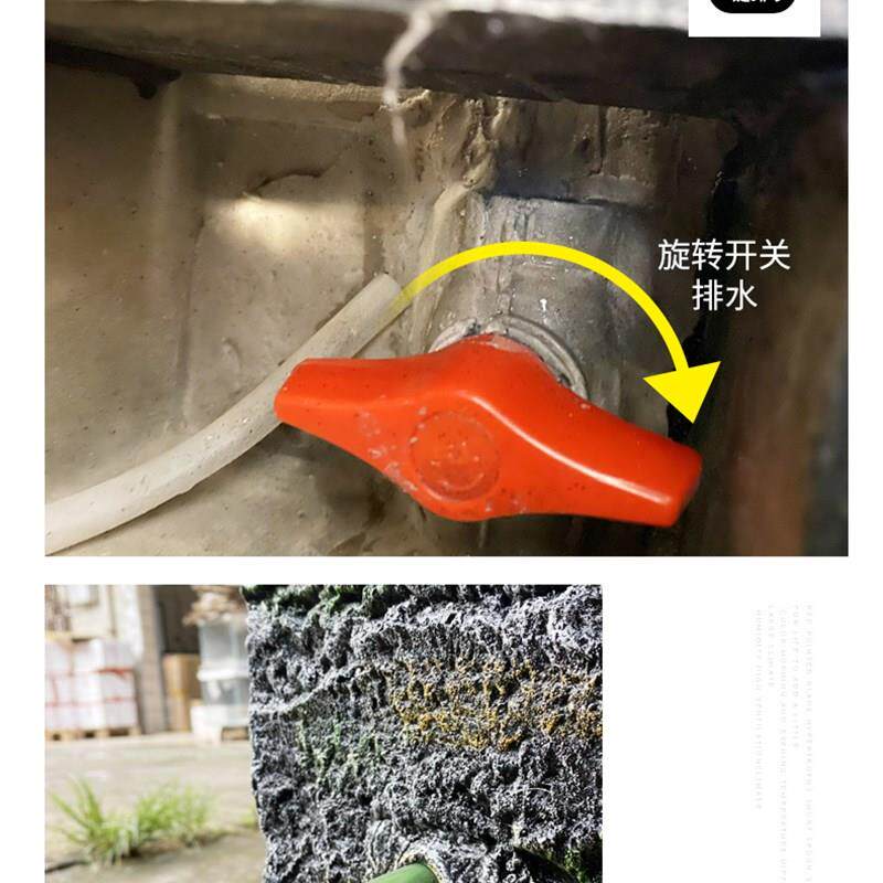 生态水龟缸造景套餐乌龟饲养缸深浅水龟专用缸带沙池双过滤免换水