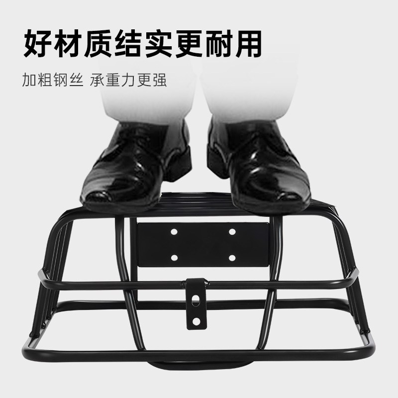 自行车车篮车筐车挂篮加大加厚金属车蓝筐单车篮子通用车篓