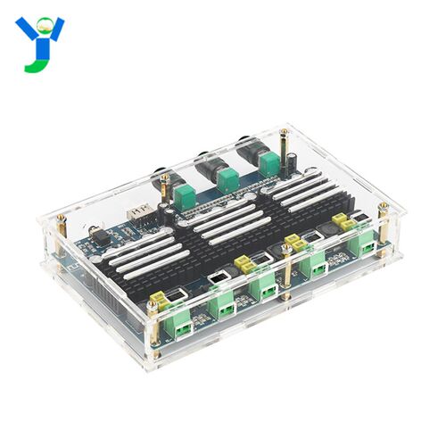 TPA3116D2蓝牙5.0数字功放板四声道2*50W+2*100W发烧高清双重低音