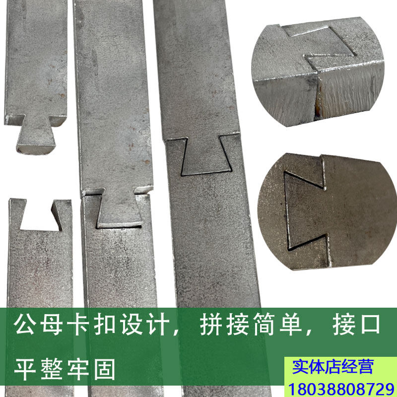 包邮实心不锈钢地轨电动平移门路轨地面打膨胀螺丝免挖埋简易安装