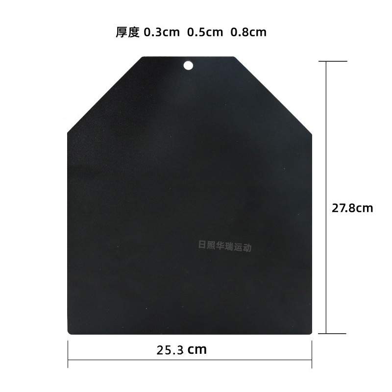 跑步训练俯卧撑增重钢板直销负重钢板体能训练户外跑步训练背心