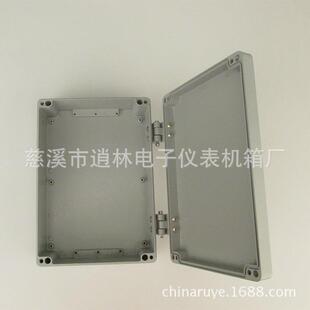 电子仪表外壳 翻盖金属接线盒 压铸铝防水盒 FA-65-1 75*185*265