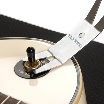 MusicNomad MN224吉他多功能X形电吉他琴桥旋钮高度弦钮调节扳手