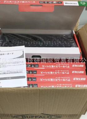BUFFALO巴法络BSKBB320BK紧凑型键盘黑色
