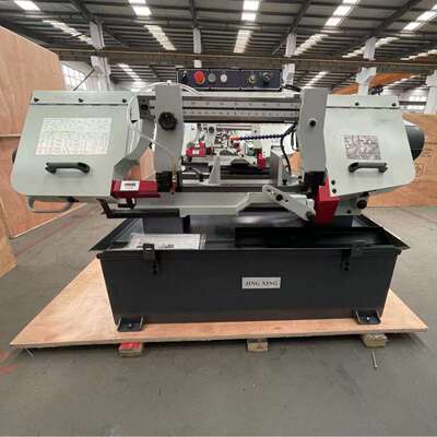 液压卧式小型带锯床 JX918 1018轻型M42双金属带锯床电压220V 380