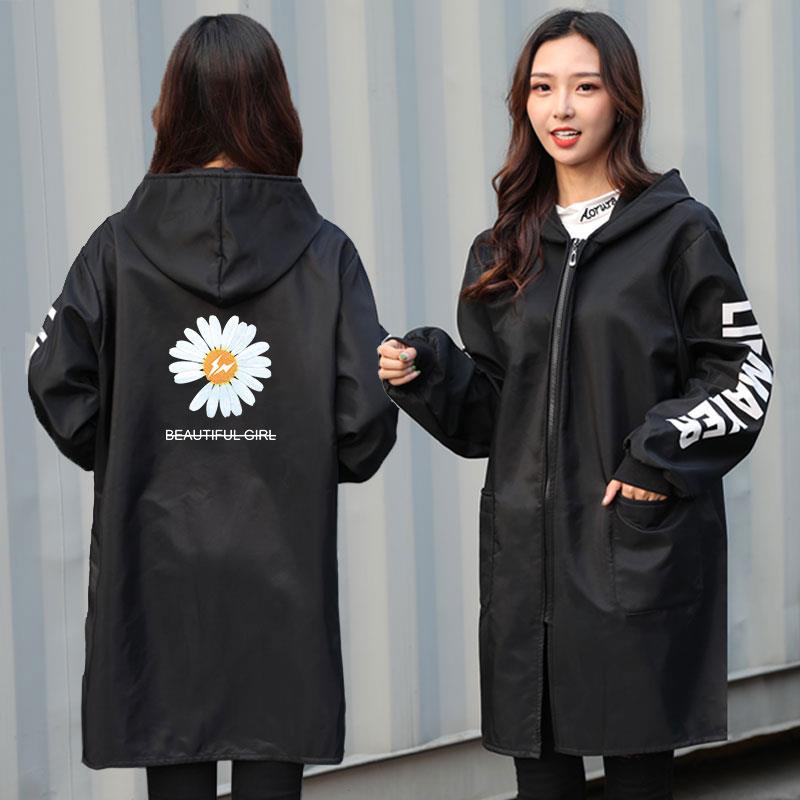 罩衣长袖大人加绒加厚家用厨房围裙工作服定制印logo男女上衣时尚