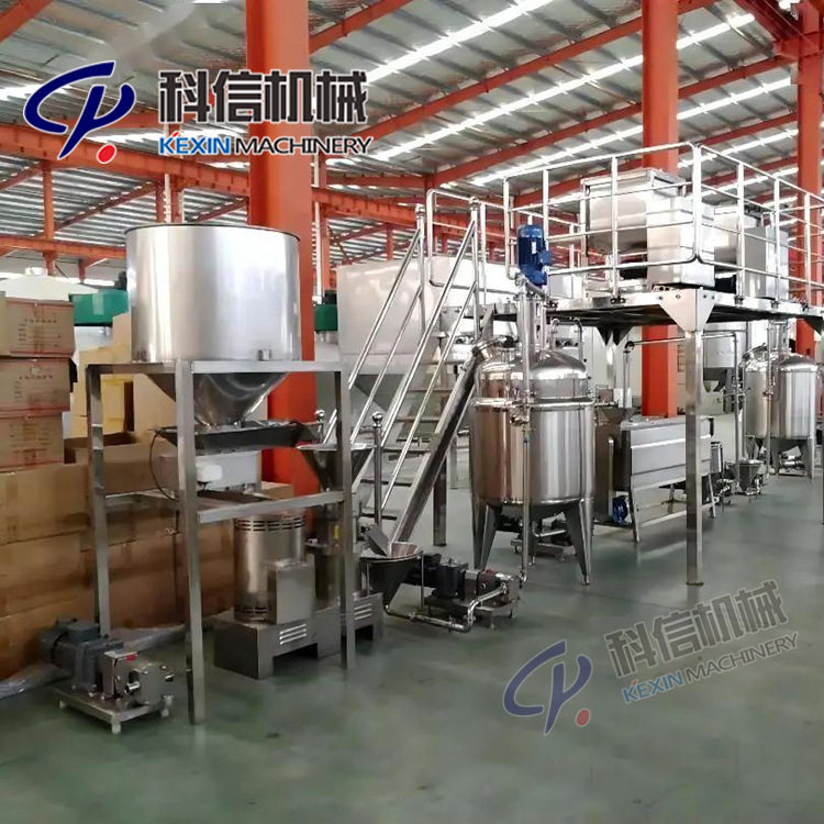 中小型沙棘果酱生产设备 全自动沙棘酱灌装生产线 果酱制作设备