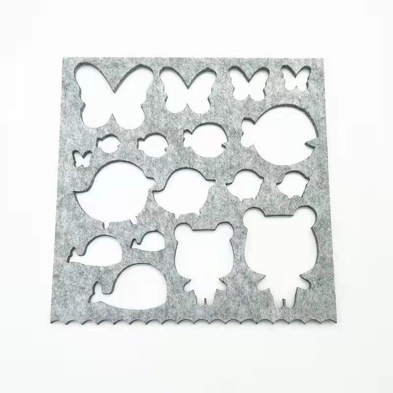 戳戳乐模板模具 羊毛毡辅料 模板工具新手零基础制作材料动物数字