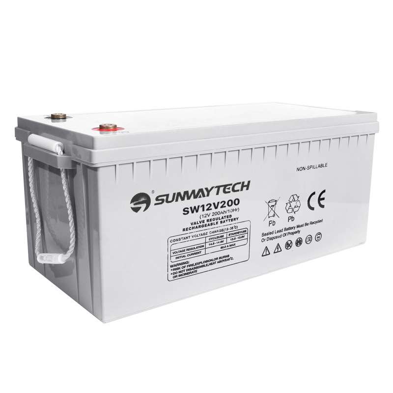 厂家货源12v100ah150ah200ah铅酸电池 太阳能电池深循环电池