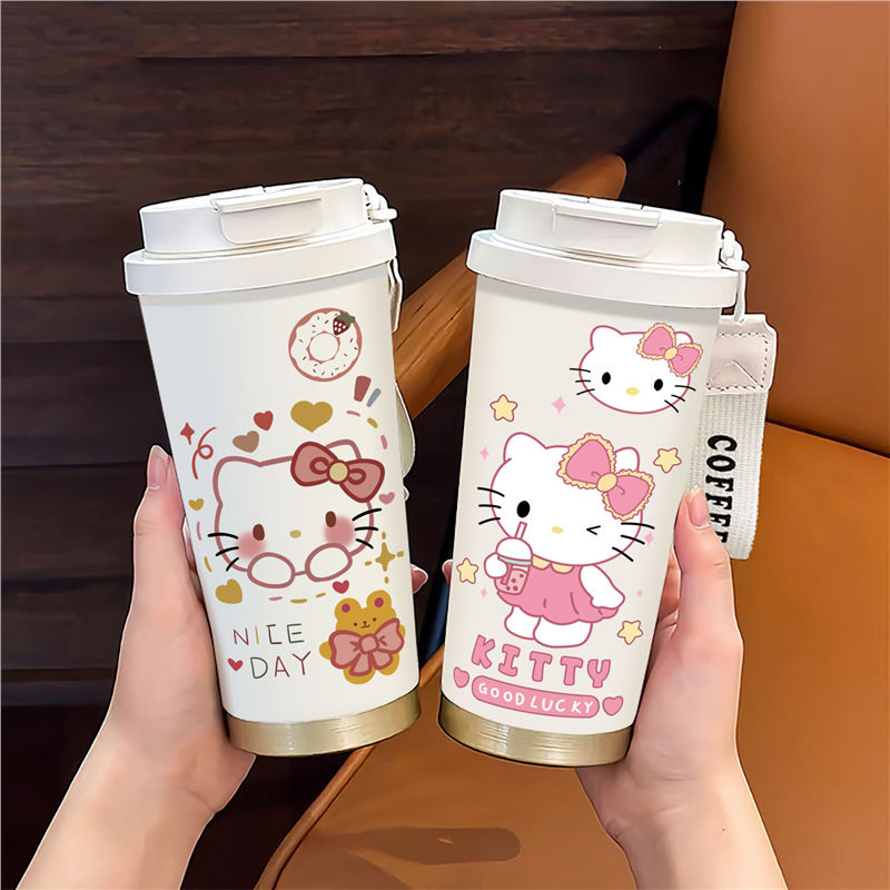 保温杯男款女士高颜值2025新款上班咖啡杯大容量户外运动水壶男女