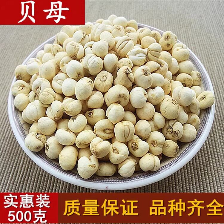 贝母中药材贝母中药贝母松贝母松贝珍珠贝贝粉500克g包邮