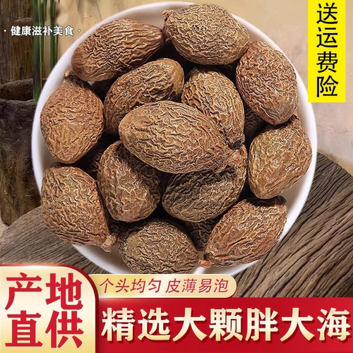 正品野生胖大海中药材官方旗舰店散装特级胖大海罗汉果泡茶泡水喝