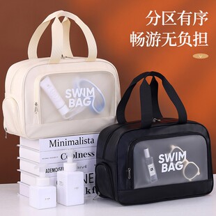 健身包干湿分离游泳包大容量轻便旅行包运动健身包女高级感瑜伽包