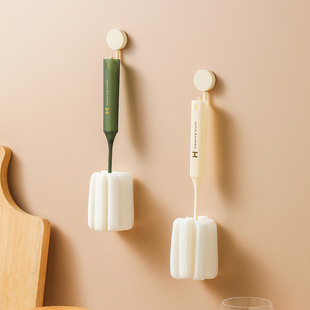 长柄海绵杯刷新款奶杯刷酒杯刷水杯刷茶壶刷深度家用清洁刷