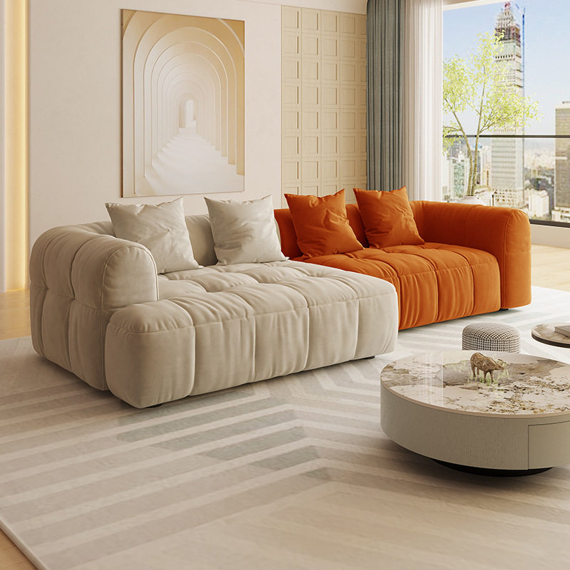 现代极简沙发小户型布艺沙发三人四人北欧公寓客厅磨砂布乳胶沙发,电子元器件市场,电线扎带/束线带,淘宝优惠券,粉丝福利购,淘宝优惠卷