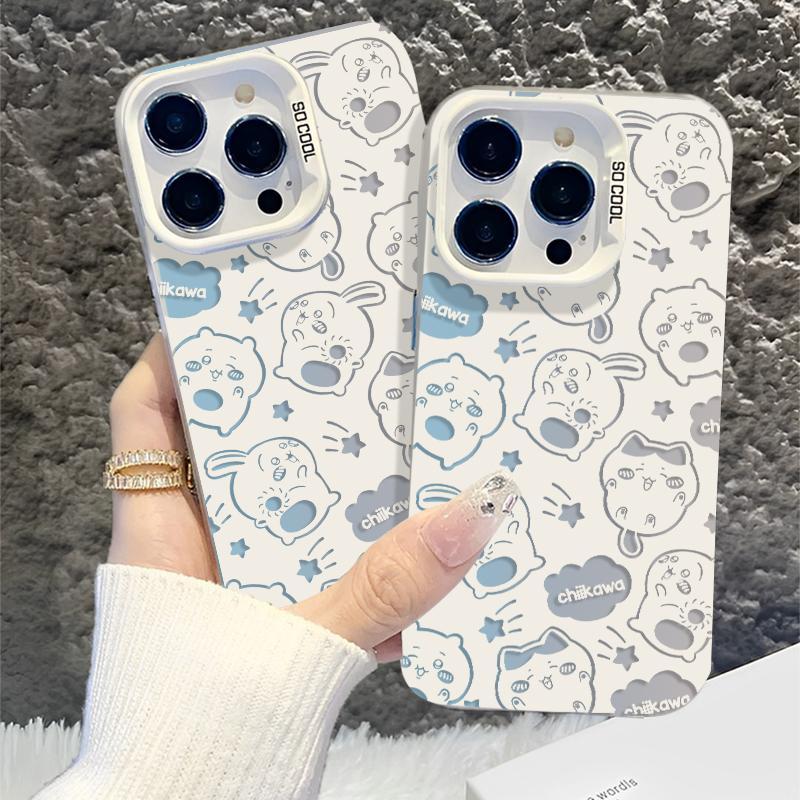 適用于蘋果16promax手機(jī)殼卡通可愛iPhone15/14兔子全包軟殼13/12