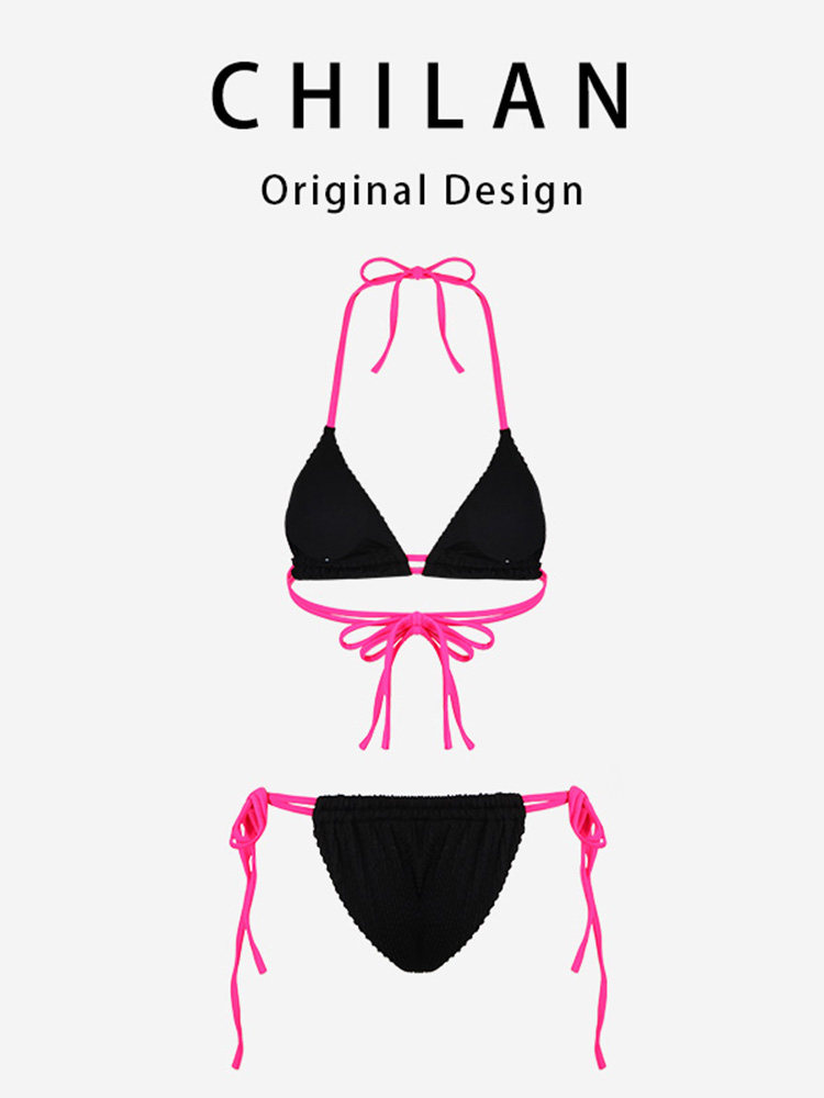 Small Breast Push up Sexy sexy Bikini Swimsuit Women Fashion sexy Beach Resort Hot Spring