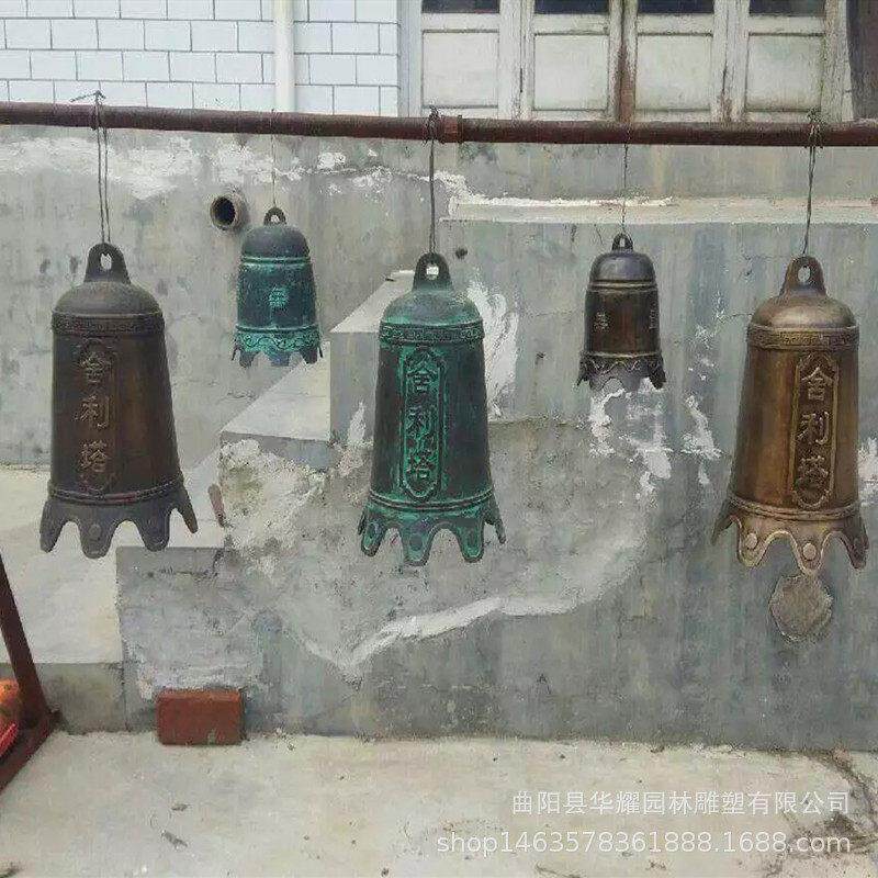 铸铜广钟铸钟铁钟寺庙撞钟023330敲警钟雕长鸣场大铜钟法治塑