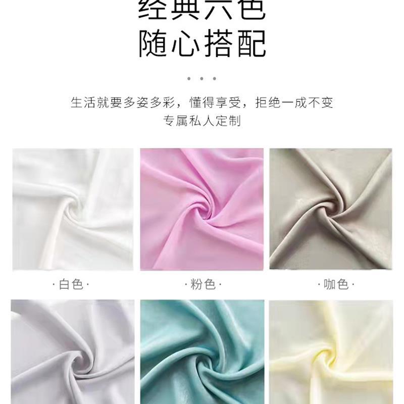 美容院L型隔断帘养生馆理疗床医院屏风铁艺窗帘围帘隔床布帘子