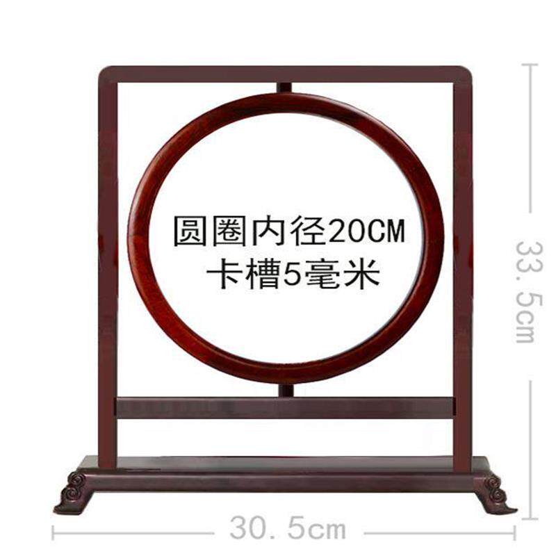 木质框架双面绣苏绣影楼相框剪纸摆件字麦秆画胎毛画镶嵌石头皮影