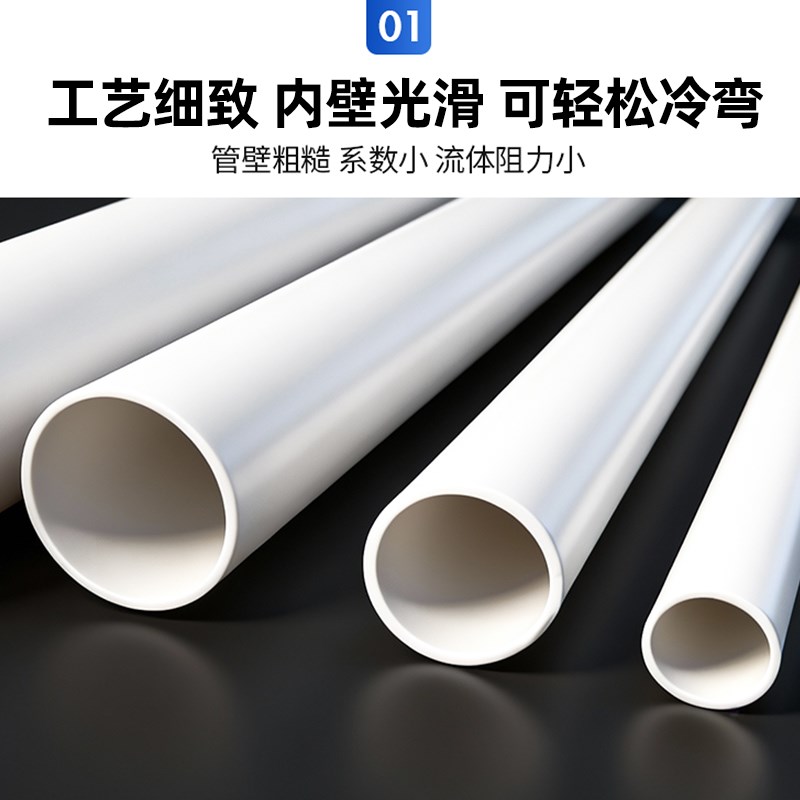 pvc穿线管pvc电工穿线管pvc穿线管20pvc塑料穿线管pvc电工穿线管
