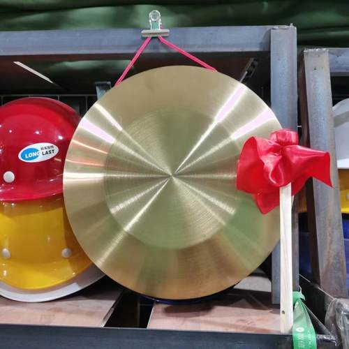 雅乐声32CM342厘米加厚铜锣预警防汛36CM开道锣三句半儿童小锣