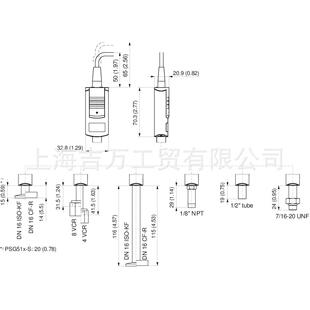 德国inficon 皮拉尼标准真空计 PSG55x 大气压至中真空真空计