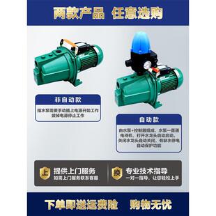 广东凌霄喷射泵灌溉自吸抽水泵220v高扬程小型抽水机全自动自吸泵