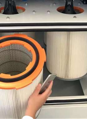 K3040聚酯纤维覆膜滤芯除尘滤筒全风集尘器滤芯K3055覆膜除尘滤芯