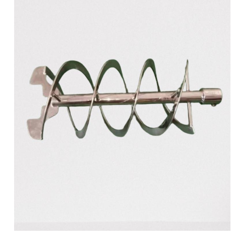 2025新款不锈钢搅拌桨双螺旋结构316材质镜面抛光耐酸碱易清洁0