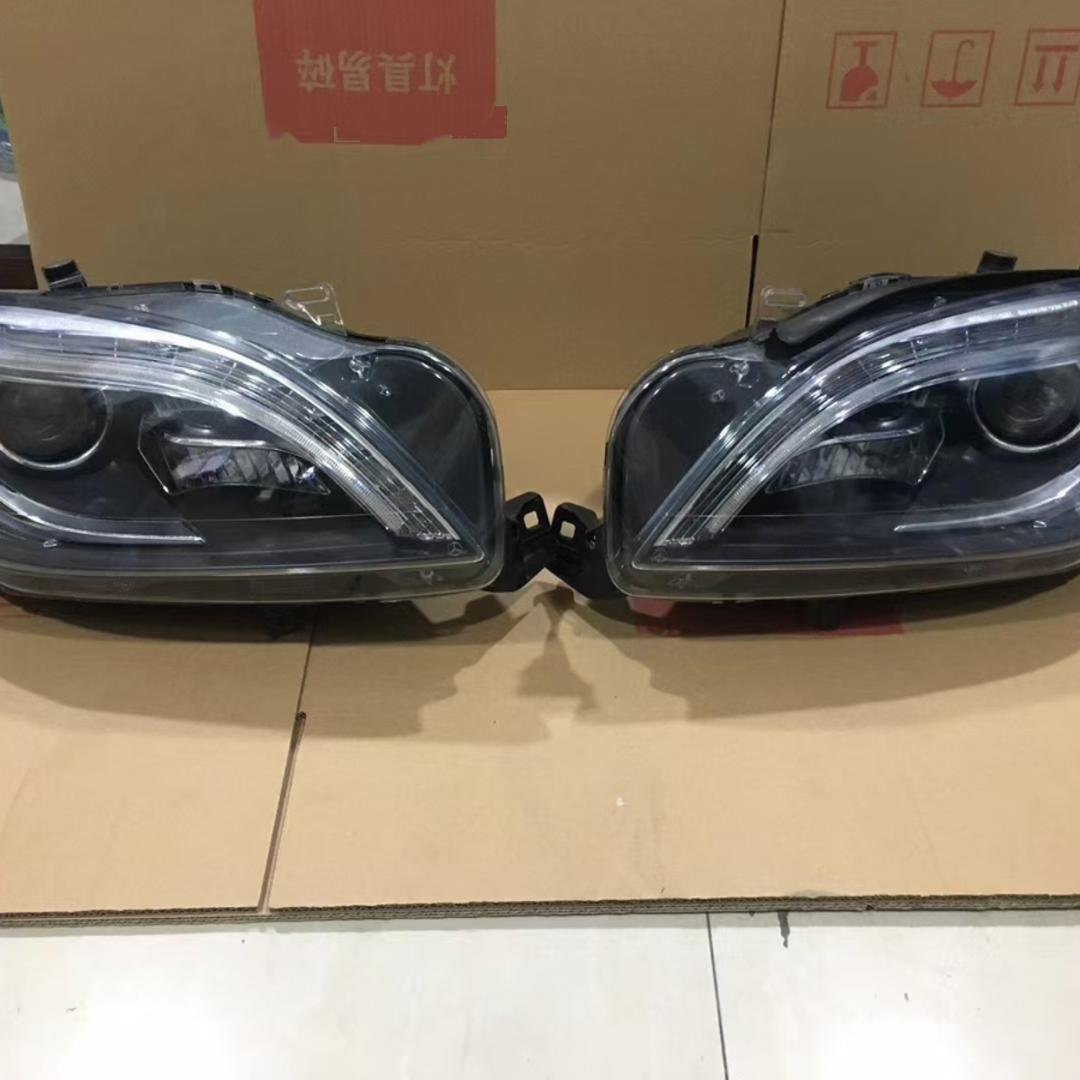 适用于奔驰M级ML166 ml300 ML350 ML400 ML500 W166大灯总成 升级