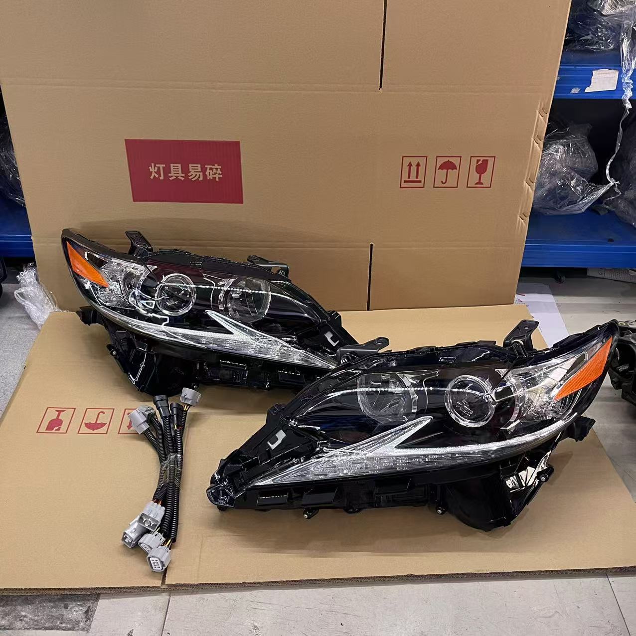 适用于新款雷克萨斯ES200大灯总成 13-17款ES250/ES300/ES350頭灯