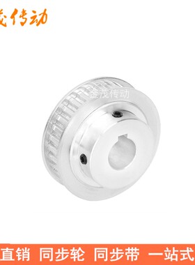 T520齿同步轮BF齿宽11内孔5 6 8 10 12 14 15 1920同步带轮T5凸台