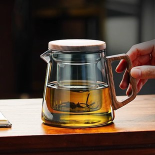 玻璃茶壶泡茶家用耐高温单壶过滤泡茶神器办公室泡花茶壶茶具套装