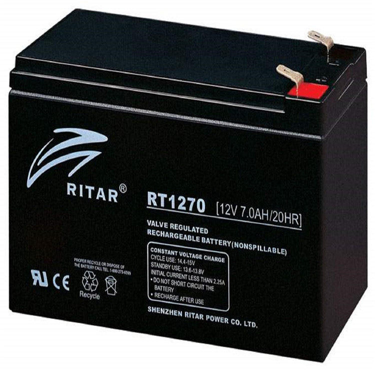 瑞达RITAR蓄电池RA12-7512V7H免维护UPS直流屏铅酸蓄电池其他