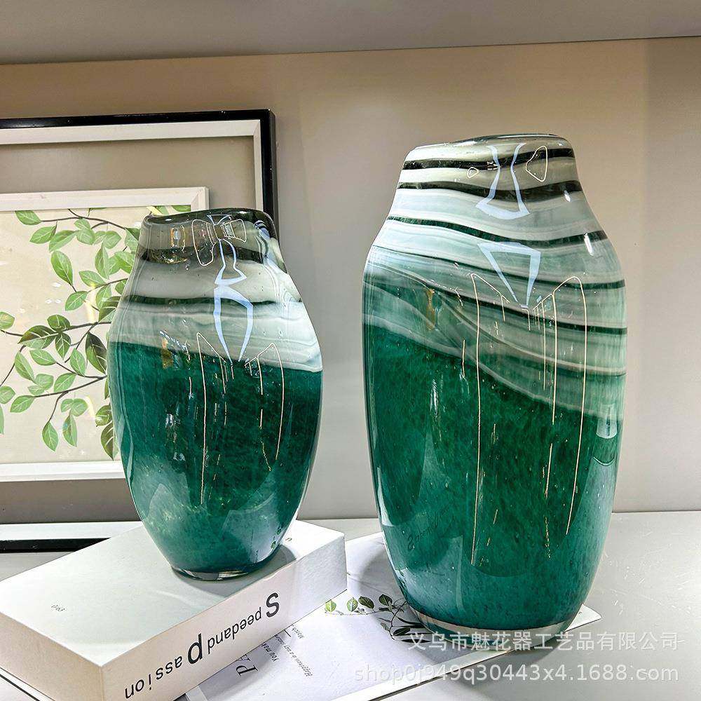 轻奢高级感手工琉璃花瓶客厅软装办公室创意摆件样板间插花器装饰,工业油品/胶粘/化学/实验室用品,其他实验室设备,淘宝优惠券,粉丝福利购,淘宝优惠卷
