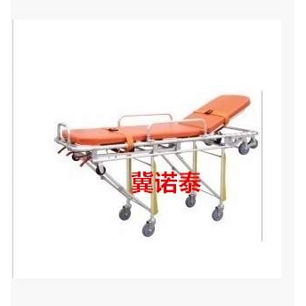 铝合金救护车担架/铲式担架上车抢救床/自动上车担架合金铝担架