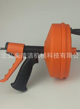 25ft疏通器适用于厕所厨房的管自动进退手动电动两用疏通器