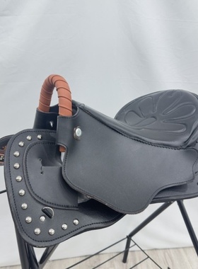 马鞍马鞍子新款游客马鞍全套马具皮革雕花耐力大小游客配件用品