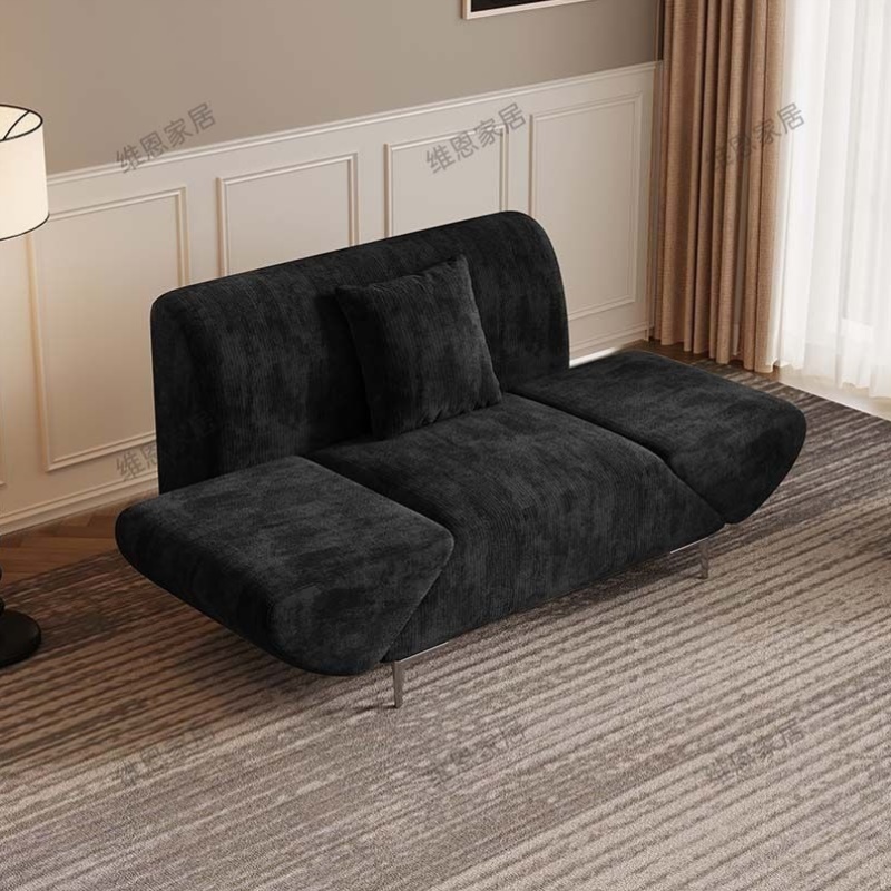 小户型沙发床轻奢高级感客厅2025新款民宿沙发懒人办公室布艺沙发