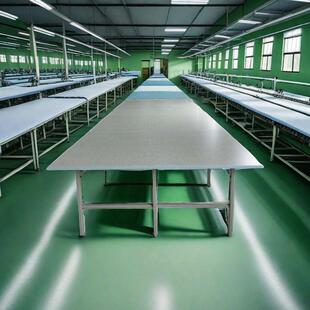 制衣厂服装裁剪台裁剪桌裁床台打包案板工作台组合裁布台检验桌子