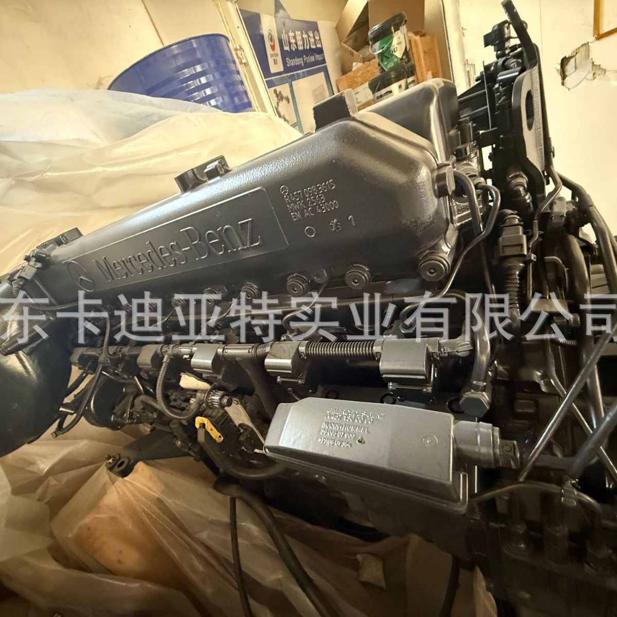 适用于奔驰缸体OM457发动机总成半总成奔驰OM457发动机总成