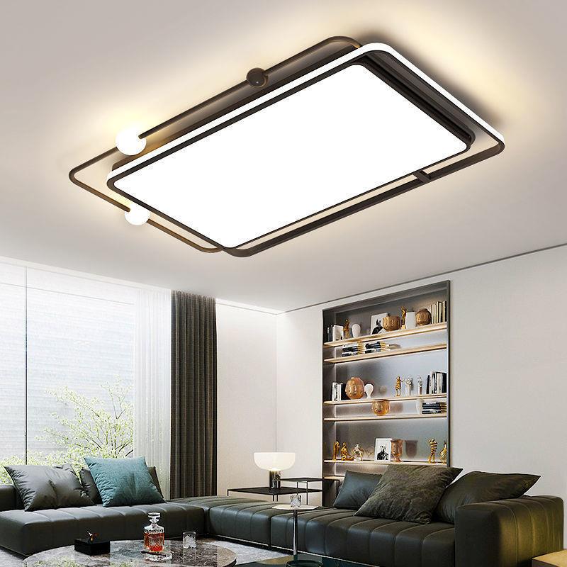 客厅长方形led吸顶灯现代简约阳台餐厅卧室灯饰照明家装灯具创意