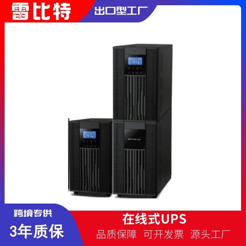 雷比特LBT1106不间断电源6KVA/4800W内置蓄电池办公电脑机房ups