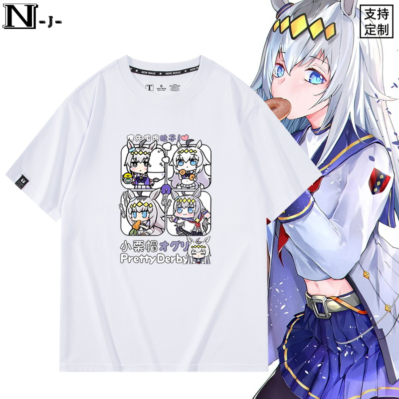 休闲宽松纯棉情侣短袖